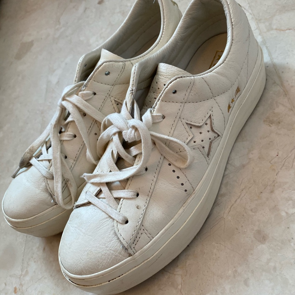 Converse Platform Leather Chuck Taylors